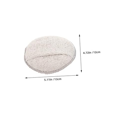 4pcs Car Wax Applicator Pads Round Microfiber Cleaning Buffing Sponges for Polishing Vehicles Lightweight Versatile Scratch Maintenance for Cars Motorcycles and