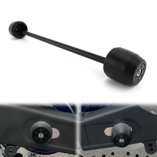Xitomer Rear Axle Sliders Compatible with YZF-R3 2015-2025, MT-03 2016-2025, Motorcycle Rear Fork Wheel Frame Sliders Crash Protector (Rear) - style: Rear