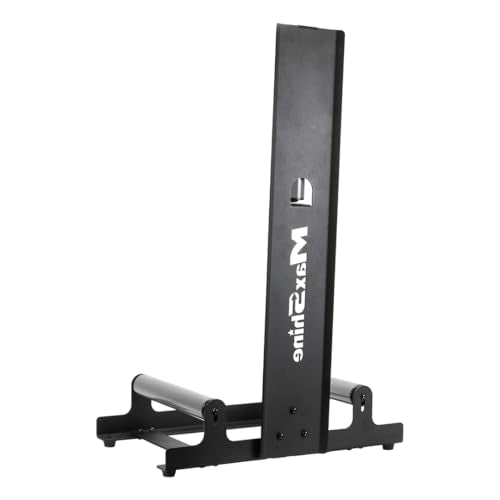 Maxshine XL Universal Wheel & Rim Detailing Rolling Stand (Black) | 360° Rotating Tire Stand for Car Detailing, Wheel Wash, Ceramic Coating & Tire Shine | Heavy-Duty Rim Detailing Roller Stand - size: X-Large (Black)