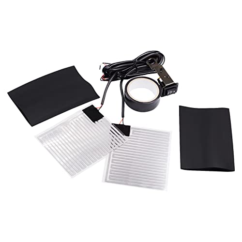 12V Motorcycle Handlebar Heated Pad Warm Heated Grip Kit Pads Motorbike Winter Heated Grip Pads Handlebar Heater