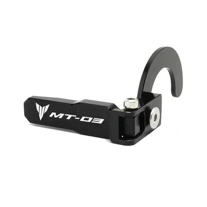 Motorcycle Switch Button Cover Horn Button Shell Extension Button Bracket Compatible with MT03 MT-03 MT 03 07 2021 2022 - color: Black
