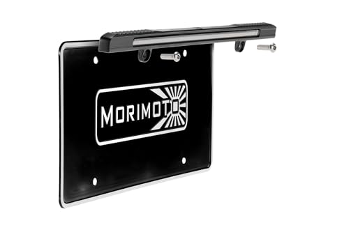 Morimoto Backup Light Boost Bar Universal License Plate Light Bar for Reverse Light, Ultra Bright Reverse Light (LED700)