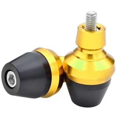 [Motorcycle Parts] 2X 6M Front for Fender Frame Slider Screw Bolt Fork for Honda VFR 800/1200 CB400 VTEC XL 1000V CBR (Gold) - color: Gold