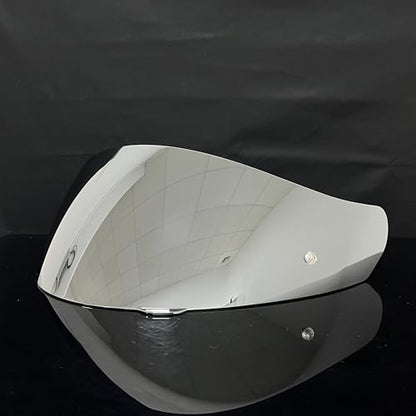 HJ-17 Helmet Visor Replacement,UV Protective Helmet Face Shield Compatible with CL-MAX II,IS-MAX BT,SY-MAX III,IS-MAX II,CL-MAX 3,C90,C91,C91N (Revo Clear Silver-Day&Night Use) - color: Revo Clear Silver-day&night Use