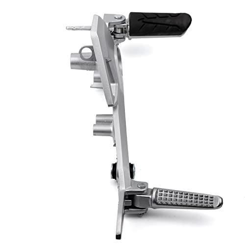 Minho Motorcycle Right Side Footpegs Pedal Footrest Assembly Fit for Honda Grom Msx125 SF 2016-2020 Parts - size: Silver Right