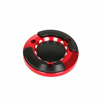 Monkey125 Left Right Engine Cover Protector Slider Compatible with Monkey 125 2022-2024 JB03 3D CNC Motorcycle Engine Crankcase Guard (Red) - color: Red