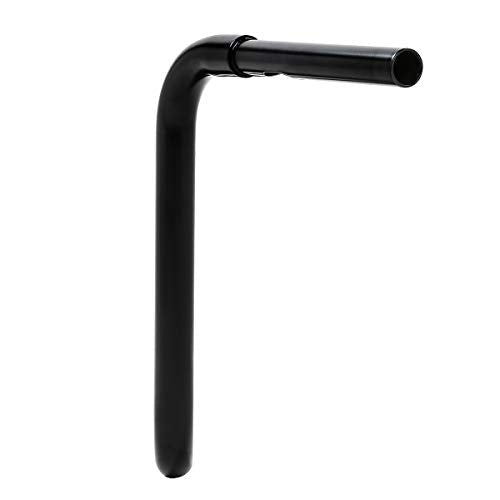 Green-L 1 1/4" Ape Hanger 14" Rise Handlebars Fit for Harley Sportster XL883 XL1200 Softail FLST FXST Custom Motorcycle 1.25" Handle Bar - size: 14" Rise, style: Style B Black