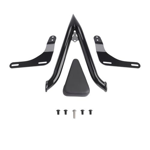 25" Rear Passenger Sissy Bar for Honda Rebel 1100 CMX 1100 Models 2020-2025 Detachable Pointed Motorcycle Backrest Pad, Gloss Black