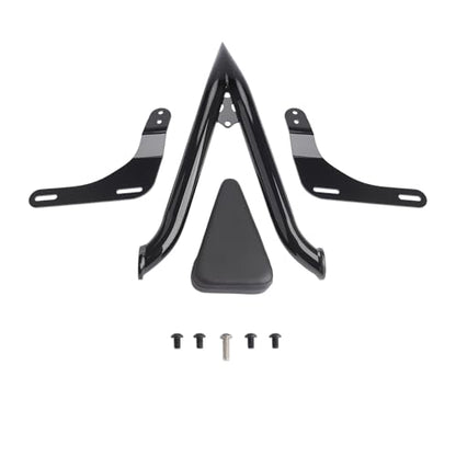 25" Rear Passenger Sissy Bar for Honda Rebel 1100 CMX 1100 Models 2020-2025 Detachable Pointed Motorcycle Backrest Pad, Gloss Black