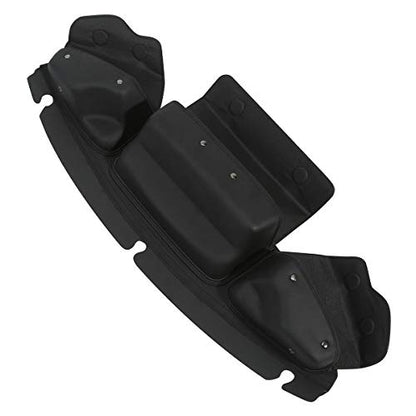 TCT-MT 3 Pocket Windshield Bag Pouch Fairing Bag Fit For Harley Touring 2014-2021 FLHT, FLHTC, FLHX, FLHTK, FLHTCU Electra Glide, Street Glide,Trike Models Black