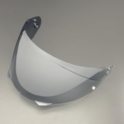 HJ-33 Helmet Visor For i90.Replacement Motorcycle Helmet Shield Compatible with HJC i90 (Light Black) - color: Light Black