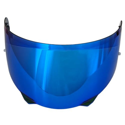 HJ-33 Helmet shield Replacement,Motorcycle Helmet Visor Compatible with HJC i90,i91 (Deep Blue) - color: Deep Blue