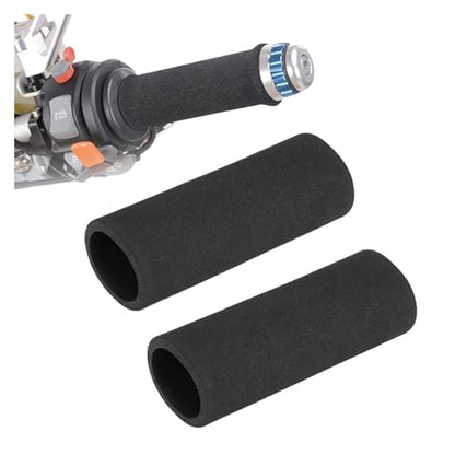 Universal Motorcycle Handlebar Sleeve Grip Foam Anti Slip Vibration Hand Grips Gloves Levers Cover Motorcycle Accessories - color: 4 pairs