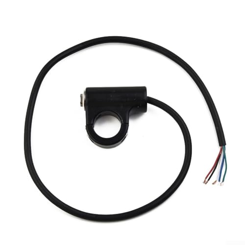 Waterproof LED Motorcycle Handlebar Headlight Switch, 22mm, ON OFF, Aluminum Alloy