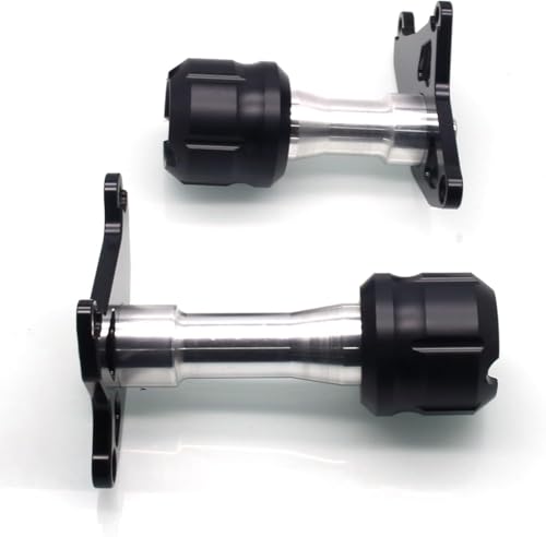MZS Motorcycle Frame Sliders Compatible with GROM MSX125 2013-2020, Falling Crash Protector Engine Guards Accessories No Cut Kits Black