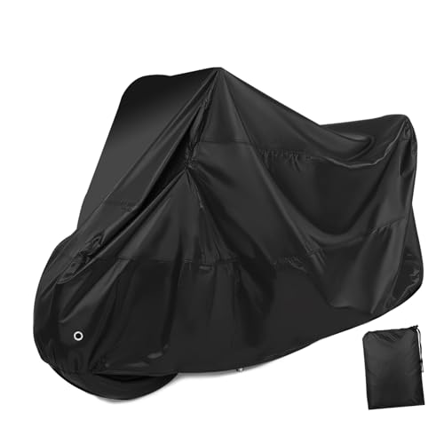 Alipis Motorcycle Cover XXL Tarpaulin Protective Bag Portable Dust Sunscreen Protection for Features Lockhole for Security