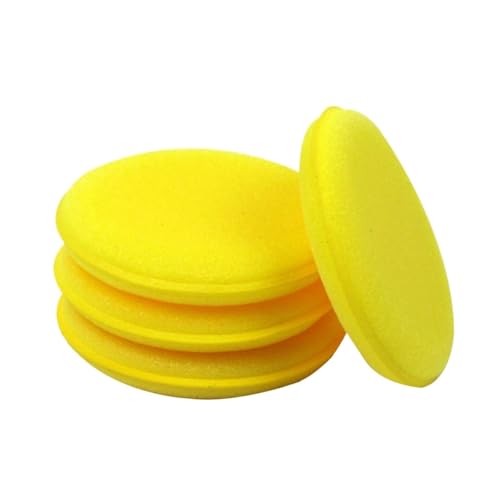 Sponge Polishing Body Car Motorcycle Applicator Wax Pads Coating Pad Smooth Car, Car Waxing Sponge - color: 4pcs