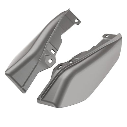 Mid Frame Air Deflectors Heat Shield Fit for Harley Touring 2009-2026 Billet Silver - color: Billet Silver