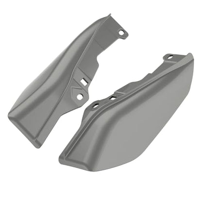 Mid Frame Air Deflectors Heat Shield Fit for Harley Touring 2009-2026 Mercury Silver - color: Mercury Silver