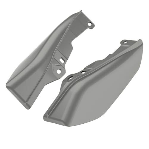 Mid Frame Air Deflectors Heat Shield Fit for Harley Touring 2009-2026 Mercury Silver - color: Mercury Silver
