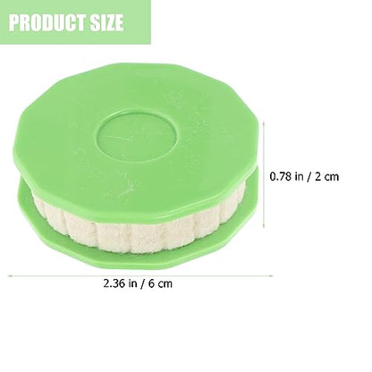 Toddmomy 2pcs Bike Roller Lubricator Tool Bike Chain Oiler Lubricator Bike Chain Roller Oiler for Mountain Bike City - color: Light Green