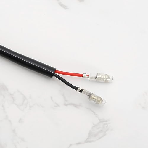 2X Adhesive Motorcycle Turn Lights LED Motorcycle Flush Mount Turn Signal 5W Yellow Light Bulb Lamp LED Indicator Light for Universal Motorbike