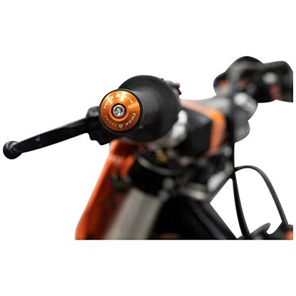 Tusk Bar Ends (Orange) - color: Orange
