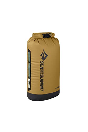 Sea to Summit Big River Dry Bag, Heavy-Duty Dry Storage, 20 Liter, Gold Brown - color: Gold Brown, style: 20 Liter