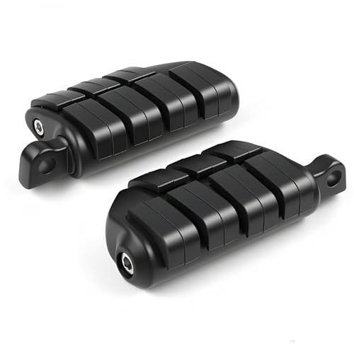 Matte Black Male Mount Lion Paw Footrests Footpegs Fit for Motorycle Harley Touring Glide - color: Black#3