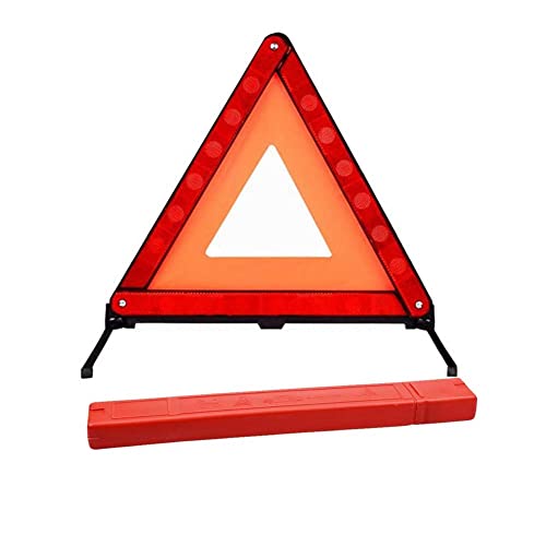 1Pcs Emergency Warning Triangle Reflector for I4 2022-2024, | Reflective folding markers alert traffic during roadside breakdowns
