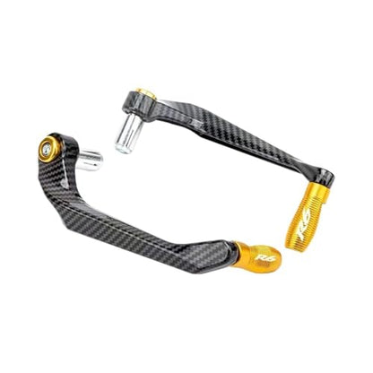 Brake Lever Guard for YZFR6 YZF-R6 YZF R6 R6S 1999-2015 Motorcycle Universal Handle Bar Guard Protector(Yellow)