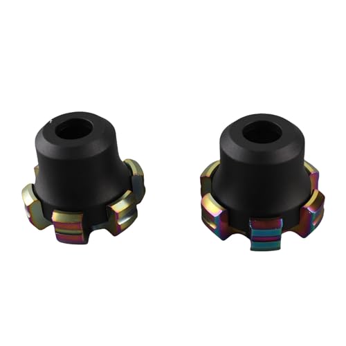 Motorcycle Wheel Front Fork Frame Slider Durable Aluminum Alloy Crash Protector Cup Universal for Motorcycle and Pair of 2