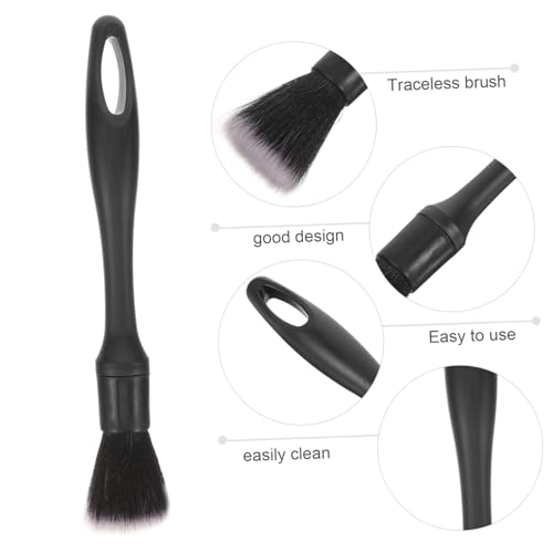 OUNONA 1set Motorcycle Detailing Brush Kit Multi-Functional Interior Cleaner for Cars Trucks and Ergonomic Design for Easy Cleaning of Seats Carpets and Panels