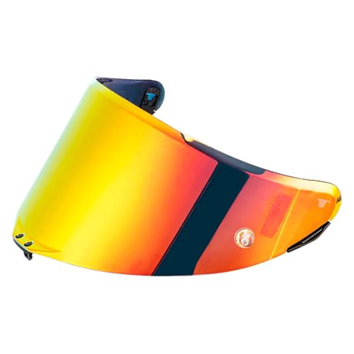 Helmet Shield Visor for Pista GPRR/Pista GPR/Corsa-R Motorcycle Helmet Accessories Replacement Face Shield (Chrome Red) - color: Chrome Red