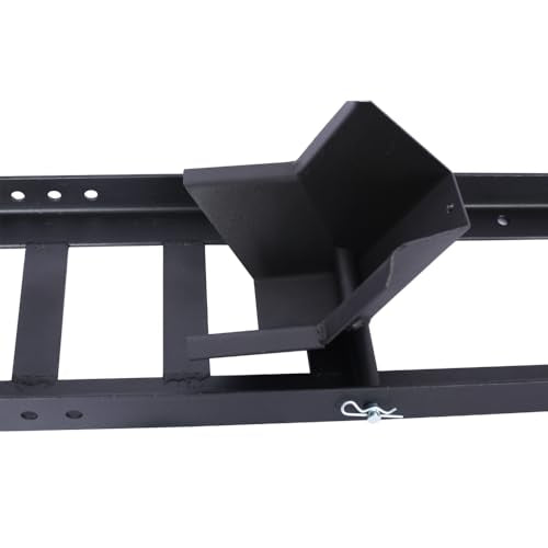 Motorcycle Wheel Chock for Trailer, Heavy-Duty Steel Stand Holds Up to 1800 Lbs, Adjustable Cradle Stop for 15-22 Inch Wheels, Secure Upright Position for Transport, Maintenance & Storage (1800 LBS) - size: 1800 LBS