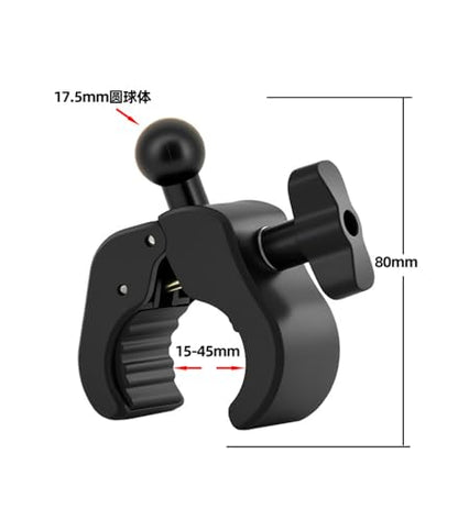 Adjustable Marine Motorcycle Bike Mount Handlebar Mount Compatible with Garmin Drive 53 52 51 60 61 GPS Navigator/Garmin DriveSmart 55 71 66 76 65 / RV 795 / dezl OTR610 OTR720 OTR710 OTR500