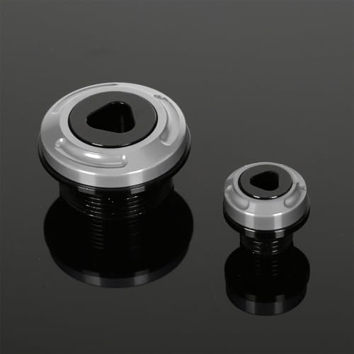 Monkey125 Engine Crankcase Cover Plugs Compatible with Monkey 125 GROM CT125 DAX 125 CNC Motorcycle Accessories Crankcase Hole Plug (Titanium) - color: Titanium3