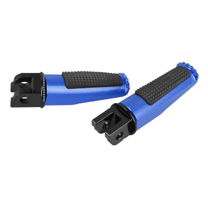 Motorcycle Footpegs Front Passenger Foot Pegs Replacement for Honda CB125R CB300R CB1000R CB650F CBF600 CBF100 CBR600F CBR250R CB650R CBR600 CBR100 CBR900 Foot Rests Pedal(blue) - color: blue