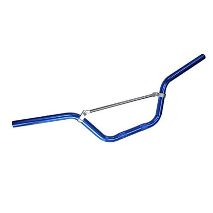 JRL 7/8" Mid Handlebars Handle Bars Fit ATV Pit Dirt Bike Offroad Motorcycle Blue - color: Blue