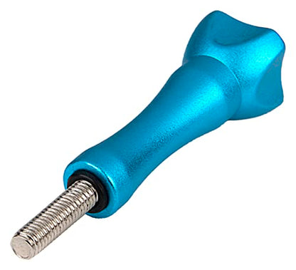 Fotodiox GoTough 45mm Blue Metal Thumbscrew Compatible with GoPro HERO3, HERO3+, HERO4, HERO5, HERO6, HERO7 2-Prong Mounting System Pro - color: Blue, size: Long