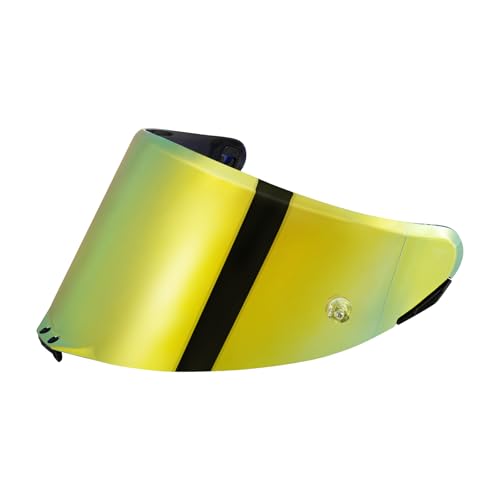 Helmet Shield Visor for Pista GPRR/Pista GPR/Corsa-R Motorcycle Helmet Accessories Replacement Face Shield (Chrome Gold) - color: Chrome Gold