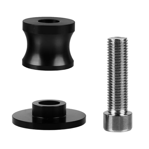 M8 Rebel 250/300/500 Swingarm Spools Slider Motorcycle Accessories Stand Screw Compatible With Rebel CMX 250 CMX 300 CMX 500 2017-2021(Black)