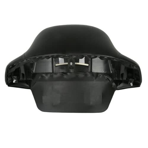 TCMT King Motorcycle Trunk Box Backrest Top Rack Tail Light Speakers Two Up Mounting Rack Fit For Harley Touring 1997-2008 Electra Glide Road Glide Street Glide Pack - color: With Speaker Holes: Style B