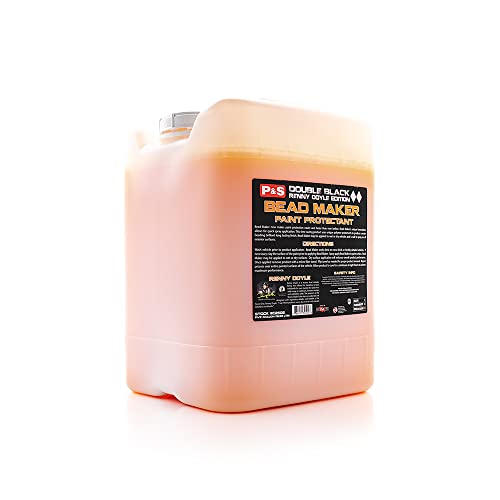 P&S Bead Maker Paint Sealant – Easy Spray & Wipe Protectant for Cars, Boats & RVs – Hydrophobic Gloss & UV Protection – Safe for All Surfaces - 5 Gallons - size: 5 Gallons