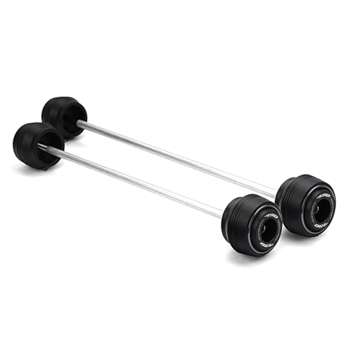Compatible with 790 DUKE 2018-2023 2024 2025 Motorcycle Accessories Front Rear Wheel Axle Fork Crash Slider Protector (Grey, Front and Rear) - color: Grey, size: Front and Rear