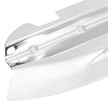 Motorcycle Lower Triple Tree Wind Deflector Fit for Harley Touring Electra Glide Road Glide Road King Street Glide 2014-2023 (Chrome) - color: Chrome