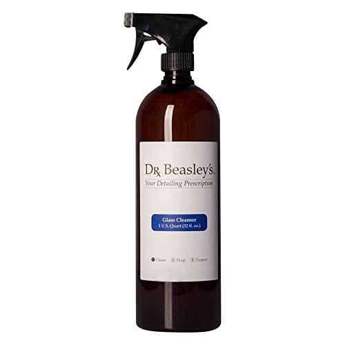 Dr. Beasley's Glass Cleanser for Autos - Extra Strength, pH Balanced, Cuts Through Messes, No Streaking or Residue, Enhanced Clarity, Fast Dry, 32 Fl Oz - size: 32 Fl Oz (Pack of 1)