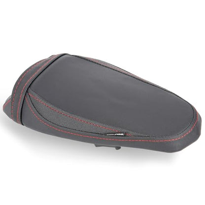 Motorcycle Leather Rear Passenger Seat Cushion Pad Set fit for Z900 Z 900 2017 2018 2019 2020 2021 2022 2023 2024 Pressure Relief Soft Saddle Pillion, Black - color: Rear - Black