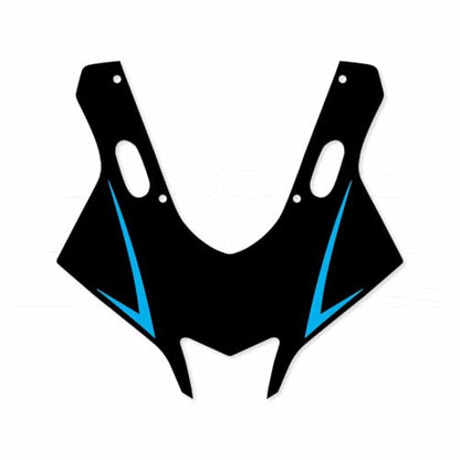 Motorcycle Front Fairing Reflective Sticker Decals,Light Blue | Compatible with Yamaha YZF R25 R3 2019-2022 - color: Light Blue