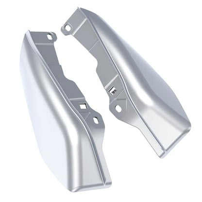 Mid Frame Air Deflectors Heat Shield Fit for Harley Touring 2009-2026 Baracuda Sliver - color: Baracuda Sliver